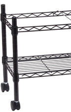 Safco Mobile File Cart, Rolling File Organizer, Fits Letter and Legal-Size Hanging Folders