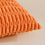 Fancy Homi 4 Packs Orange Fall Decorative Throw Pillow Covers 18X18 Inch For Couch Living Room Bed Sofa, Halloween Pumpkin Autum