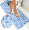 MANAKI ENTERPRISE AntiSlip Bath with Suction Cup Bath Mat, 100x40cm Shower Mat (Multi Color)