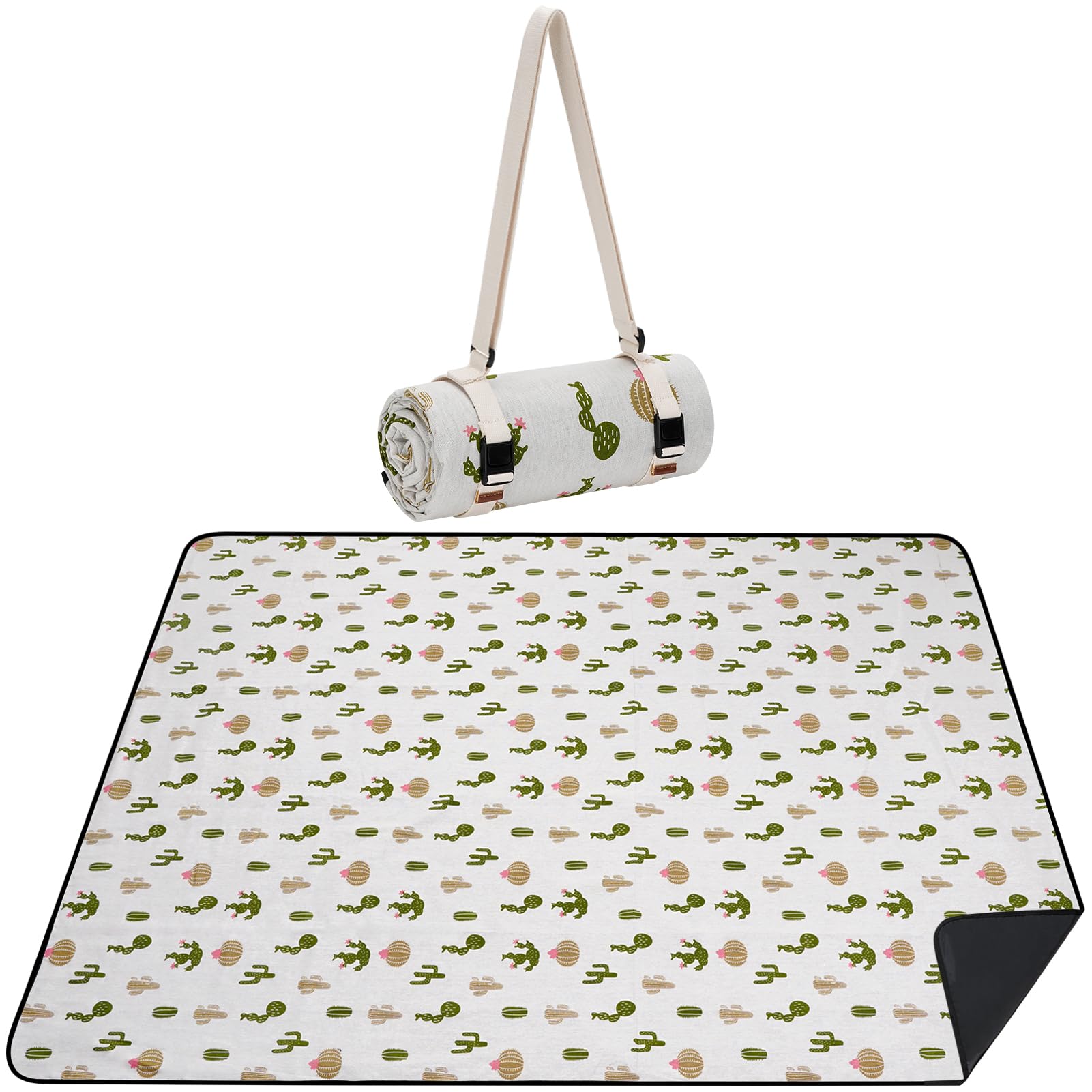 Willow Weave Picnic Blankets Washable | Beach Mat Sand Free Waterproof | Camping Blankets | Emergency Blankets | Picnic Baskets