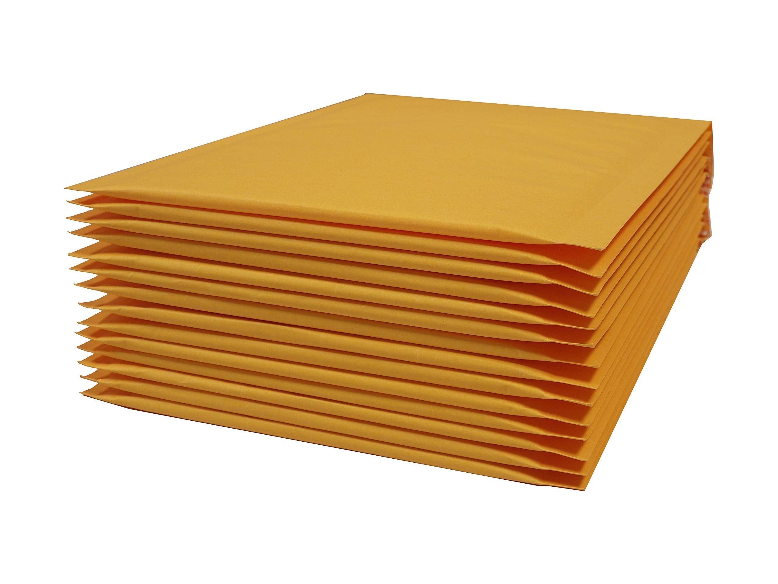 #000 Kraft Bubble Mailers, 4' X 7' Usable Space (Case Of 250)