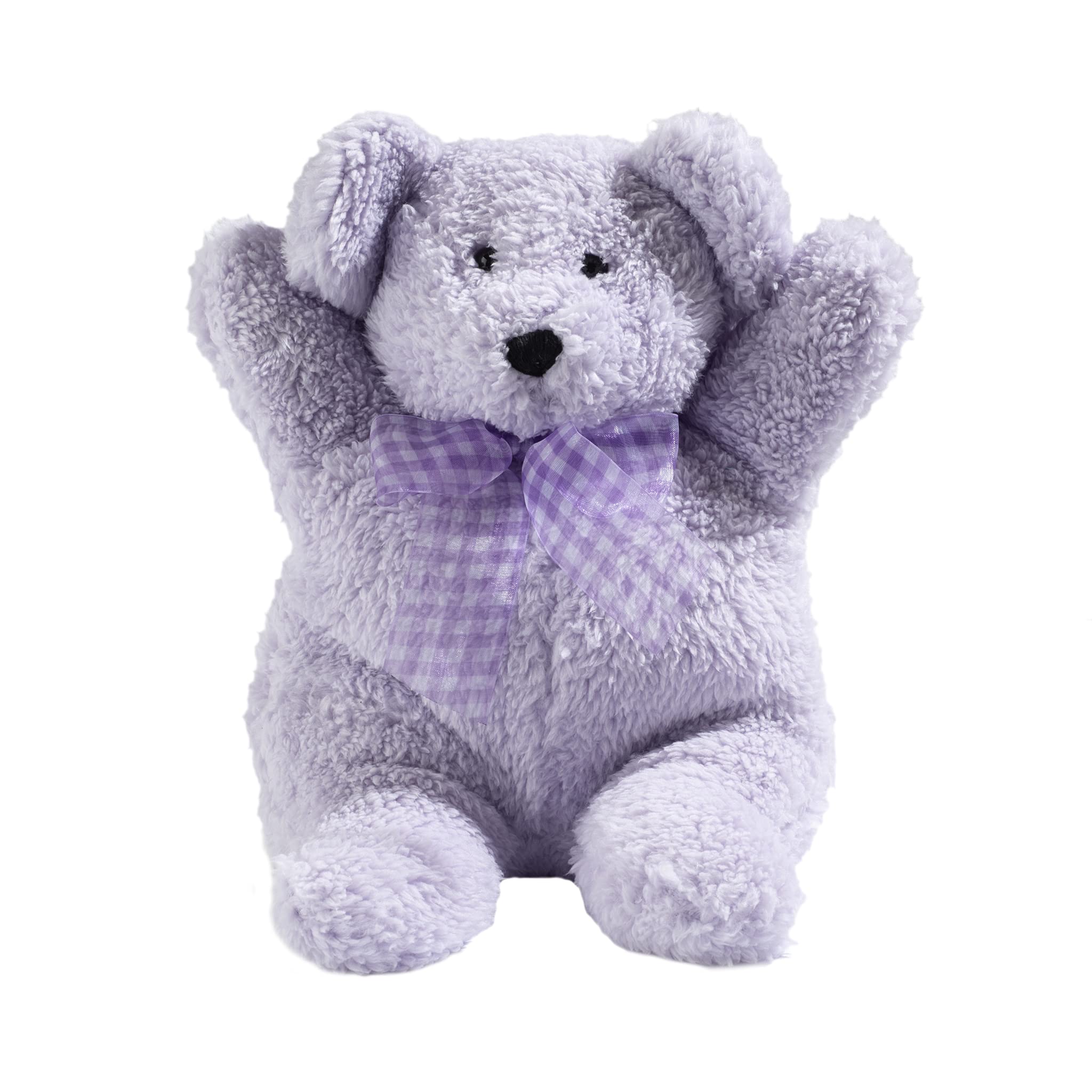 Sonoma Lavender Microwaveable Aromatherapy Pillow, Plush Bear, Lavender Scented with Removable Washable Cover, Lou The Lavender 