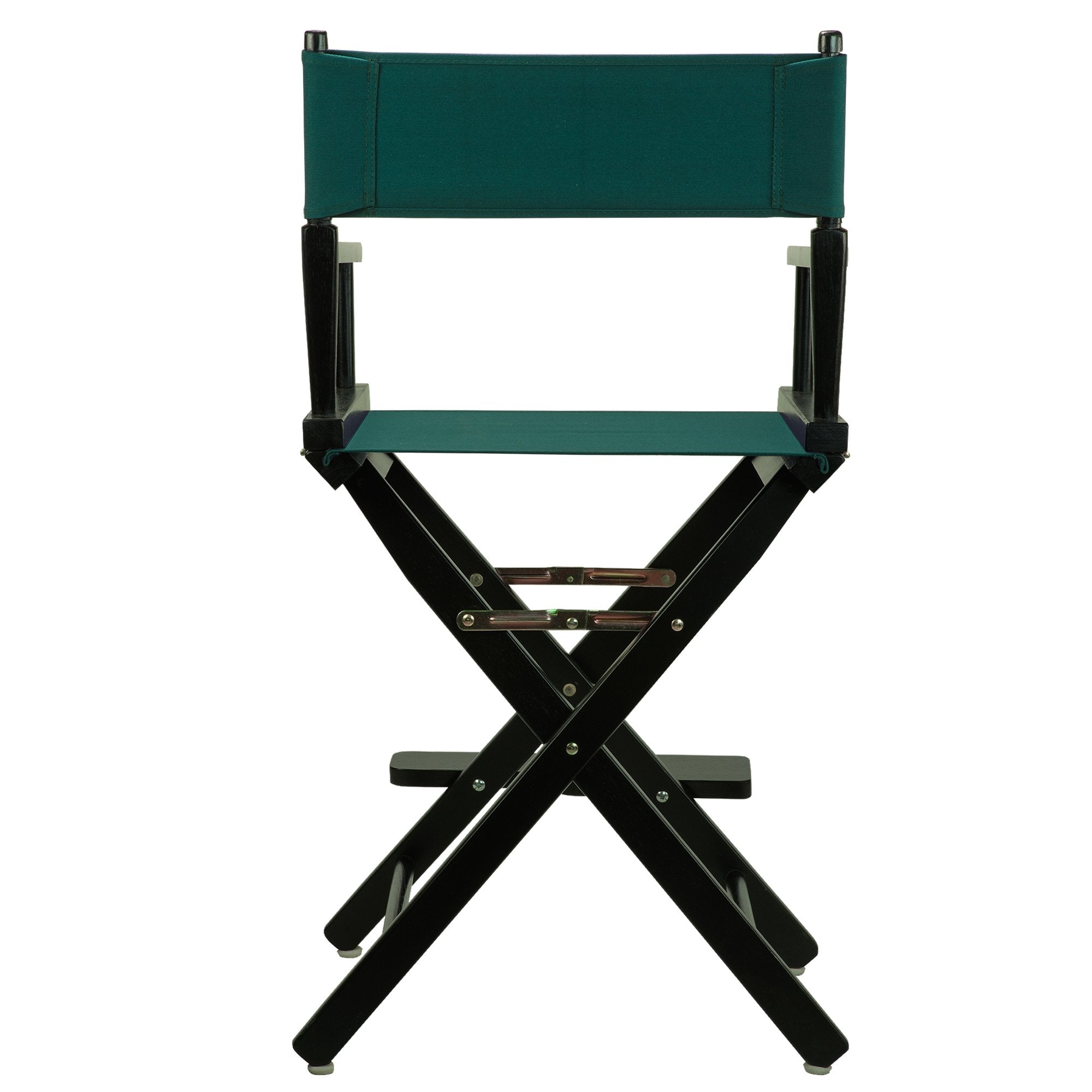 Casual Home 24" Director's Chair Black Frame-with Hunter Green Canvas, Counter Height