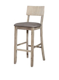 Jordan 30 In Gray Wash Bar Stool