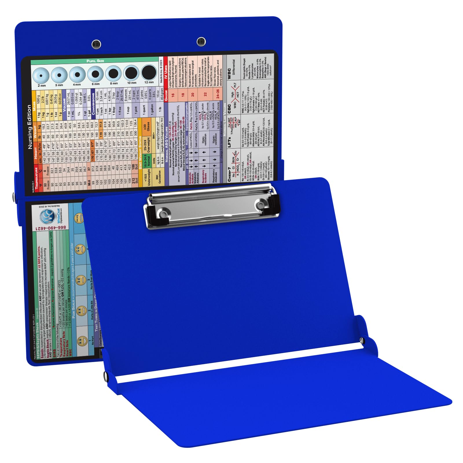 Whitecoat Clipboard - Blue Nursing Edition