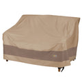 Duck Covers Elegant Waterproof 60 Inch Patio Loveseat Cover, 60W X 36D X 35H, Patio Furniture Covers
