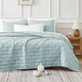Southshore Fine Living, Inc. Oversized Queen Quilt Bedding Set, Coverlet Queen Size, Full/Queen Quilt Set With 2 Shams, Brick Pa