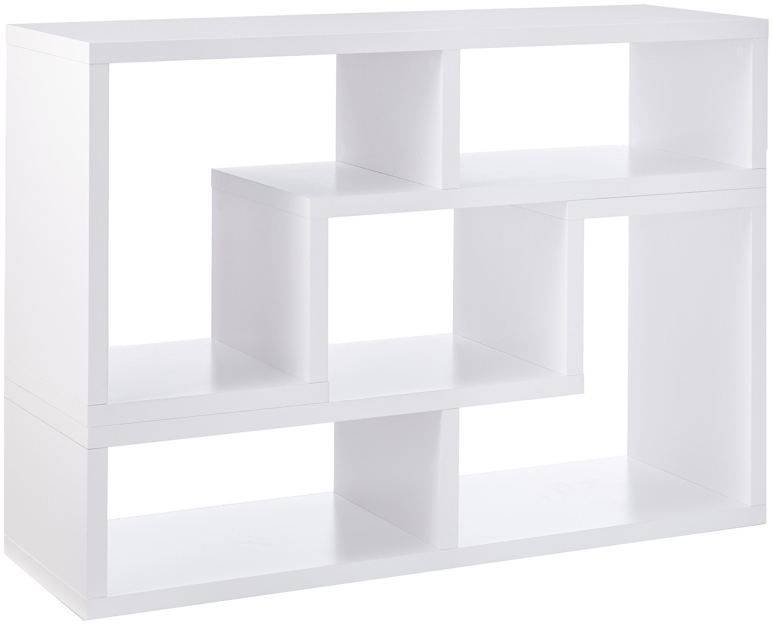 Coaster Home Furnishings Convertible TV Console and Bookcase Combination White