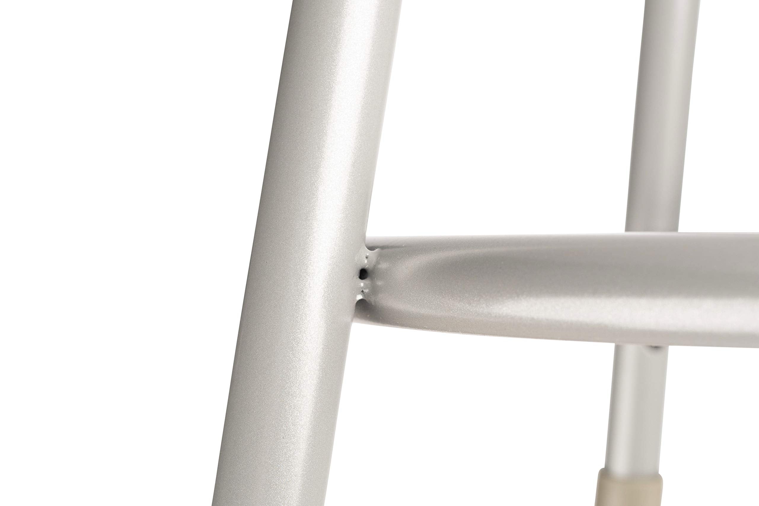 National Public Seating (5 Pack) 18&quot; Heavy Duty Steel Stool, Grey