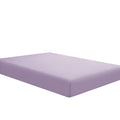 Sfoothome Full Lavender Fitted Sheet Only, Wrinkle Free - Brushed Microfiber Bed Sheet With Deep Pocket
