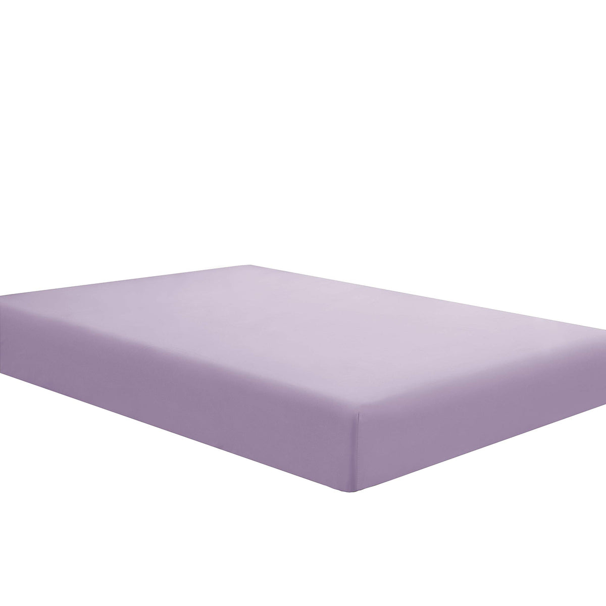 Sfoothome Cal King Lavender Fitted Sheet Only, Wrinkle Free - Brushed Microfiber Bed Sheet With Deep Pocket