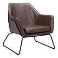 Zuo Jose Accent Chair Brown