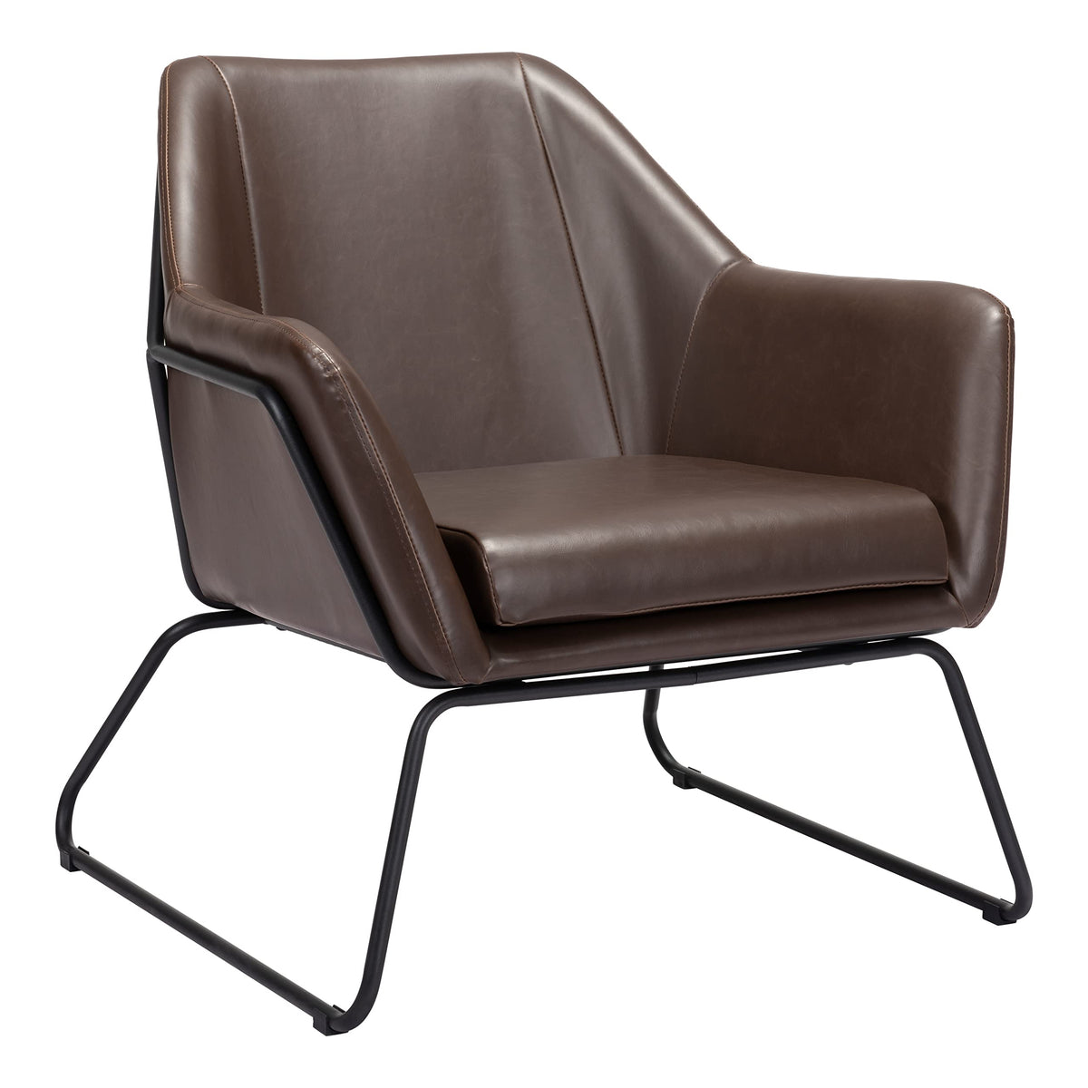 Zuo Jose Accent Chair Brown