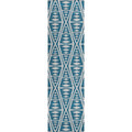 Sedona Sn6 Blue Southwestern Rug Runner 2' 3" X 10'