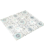 Safavieh Madison Collection Area Rug - 11' Square, Cream & Light Grey, Boho Chic Glam Paisley Design, Non-Shedding & Easy Care,