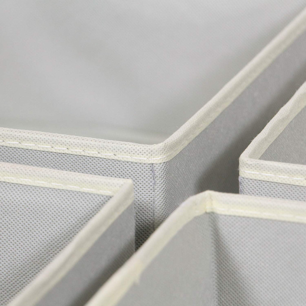 Diommell Foldable Cloth Storage Box Closet Dresser Drawer Organizer Fabric Baskets Bins Containers Divider For Clothes Underwear