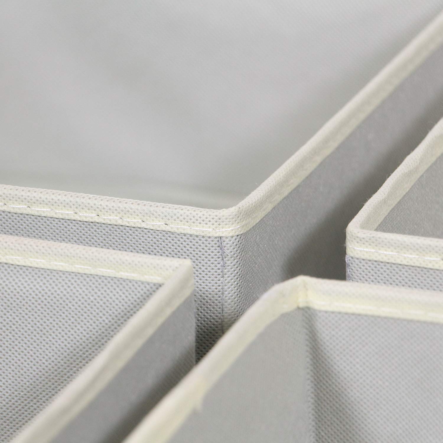 Diommell Foldable Cloth Storage Box Closet Dresser Drawer Organizer Fabric Baskets Bins Containers Divider For Clothes Underwear