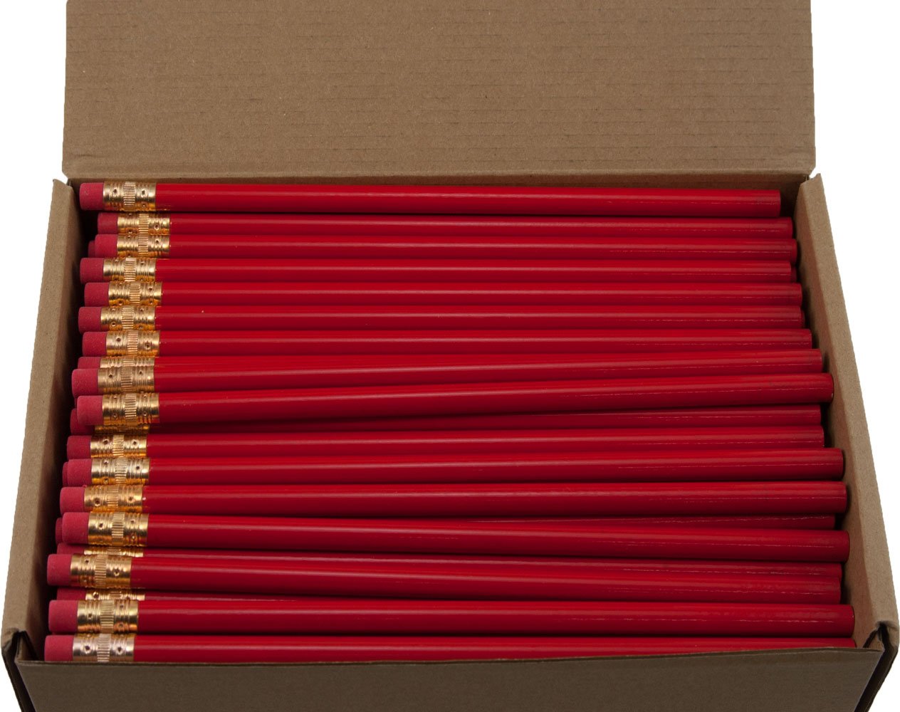 Round Pencils (Full Size Pencil With #2 Black Lead. Available In A Variety Of Painted Colors) (Tested Non Toxic) (Latex Free Era