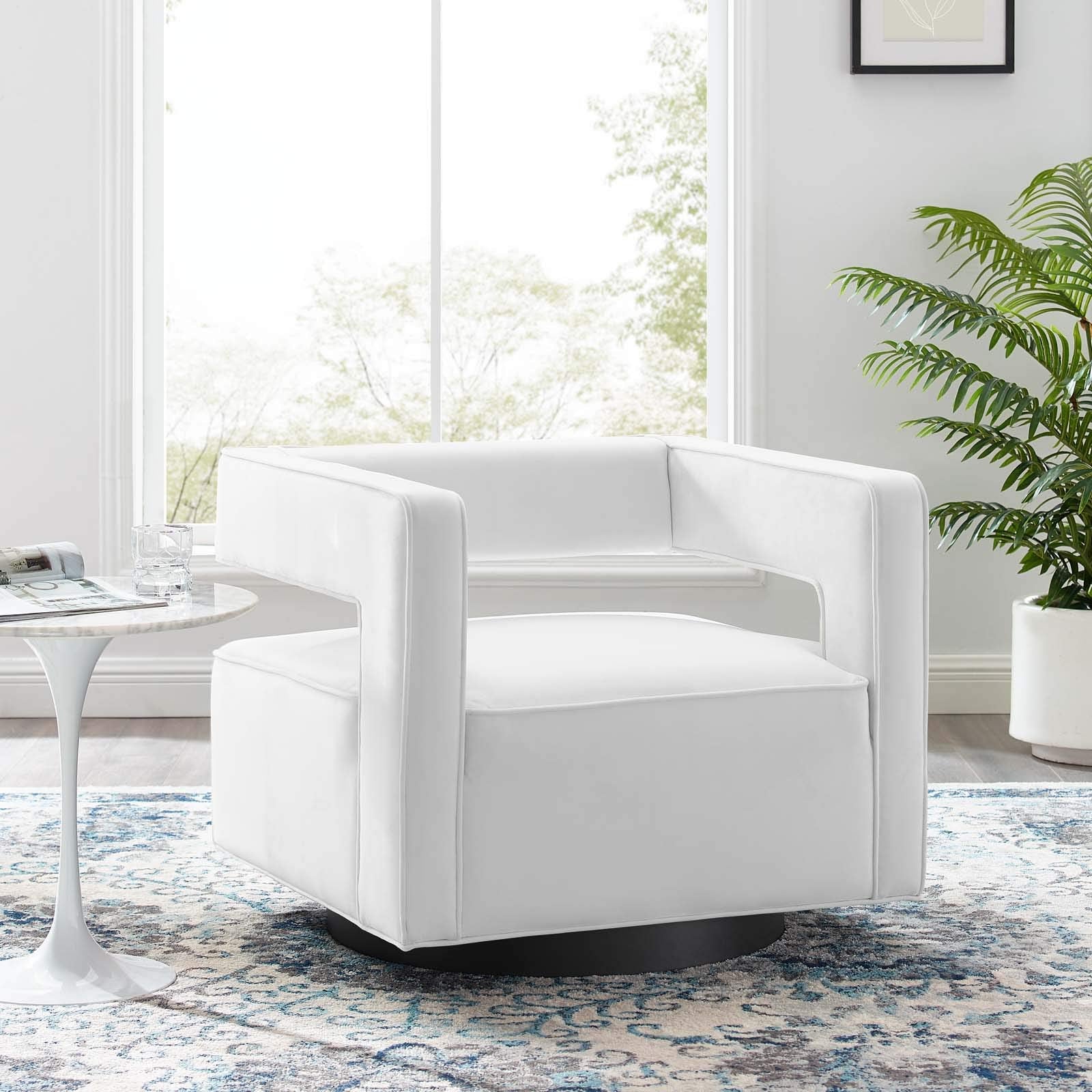 Modway Booth armchairs, White