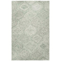 Rizzy Home Alora Decor London 5' X 8' Trellis Green/Gray/Rust/Blue Hand-Tufted Area Rug