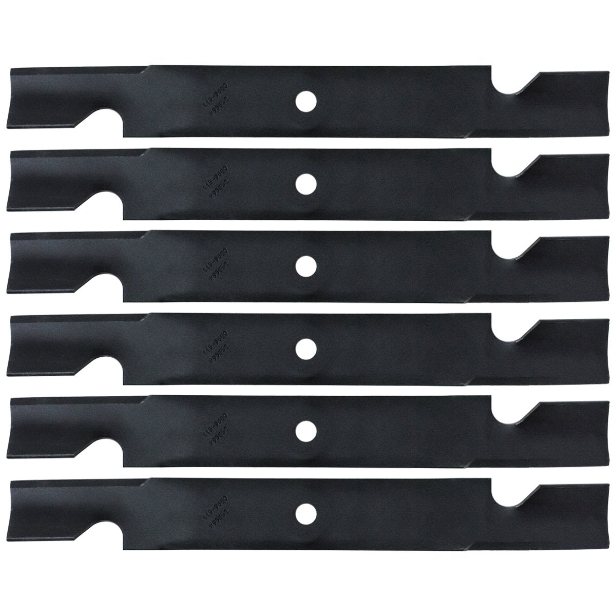 Toro 6Pk Genuine Oem 54' Titan Zx5400 Lawn Mower Blade 115-9650-03 Zero Turn Ztr