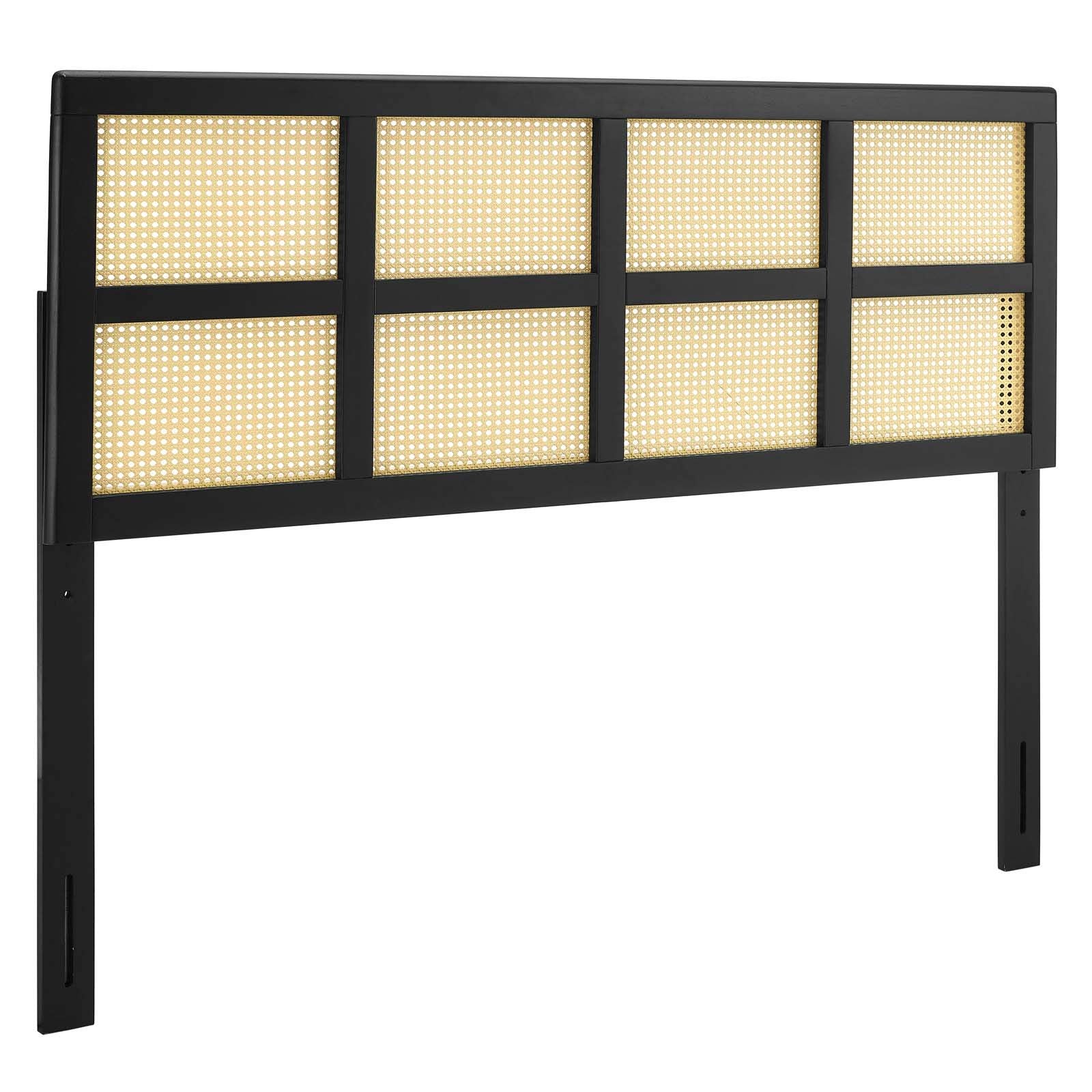 Modway Luana Cane Woven Rattan Queen Headboard - Thumbnail 3