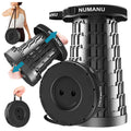 NUMANU 2025 Upgraded Collapsible Stool, Max 620lb, Height Adjustable Retractable Telescopic Seat, Portable Folding Stool, Travel