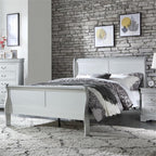 Acme Louis Philippe Full Bed in Platinum
