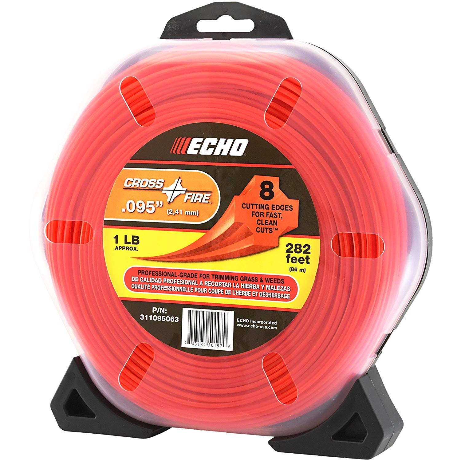 Echo 311095063 .095' Diam. Cross-Fire Line 1 Lb. Donut