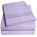 1500 Supreme Collection Full Sheet Sets Lavender - Luxury Hotel Bed Sheets And Pillowcase Set For Full Mattress - Extra Soft, El