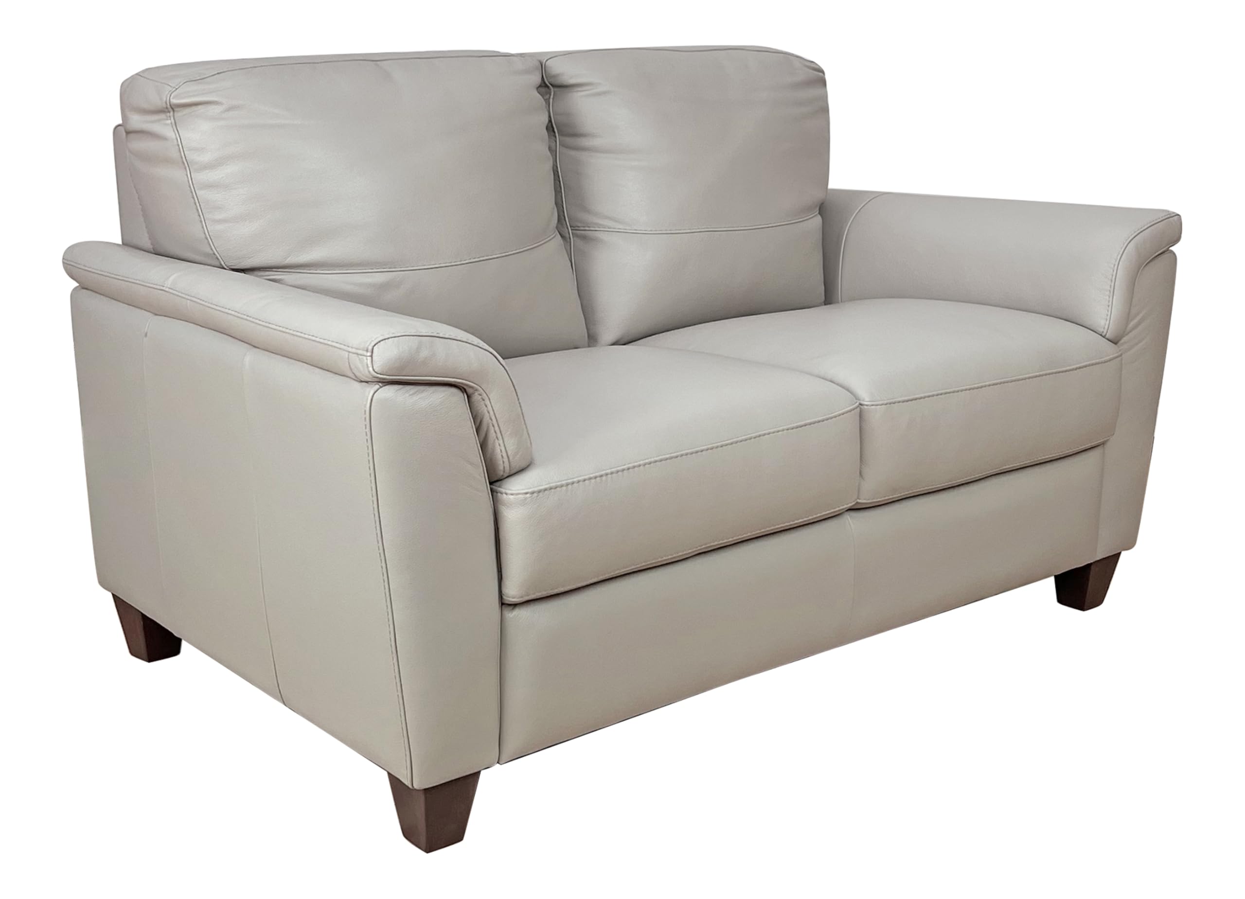 Acme Furniture 62&quot; L Leather Upholstery Loveseat, Beige