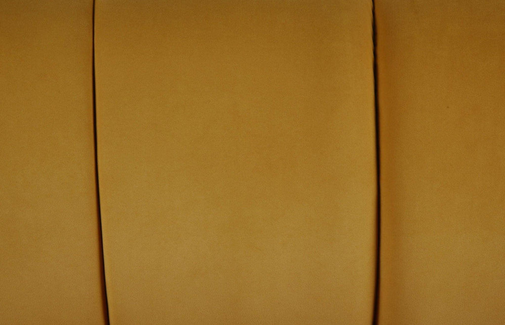 Acme Furniture Velvet Modular Chair with Tufting, Yellow