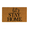 Alice Lets Stay Home Coir Doormat
