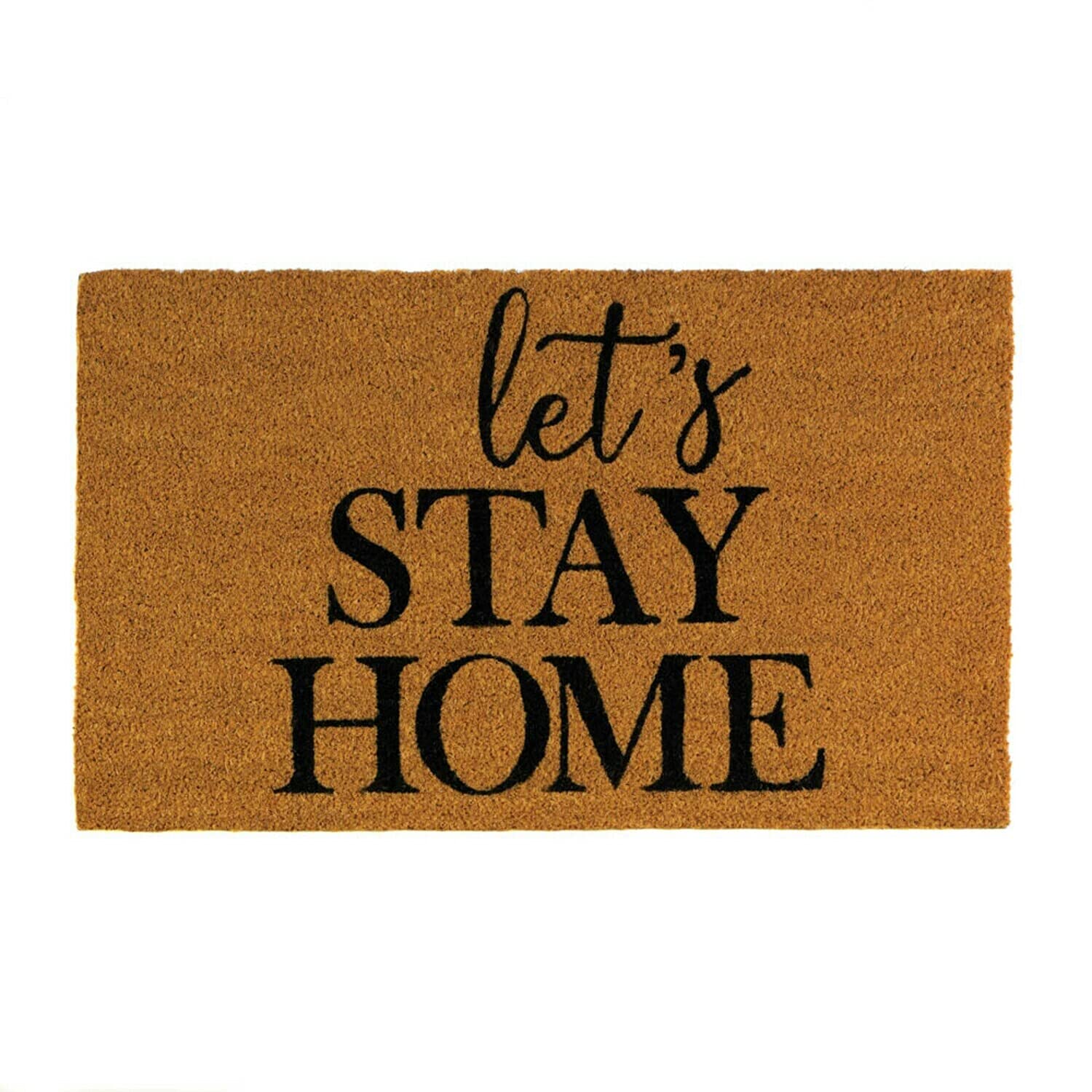 Alice Lets Stay Home Coir Doormat