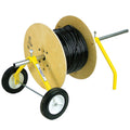 Rack-A-Tiers E-Z Roll - Wire Dispenser Rack, Ultra-Compact & Collapsible Wheeled Wire Dispenser (55455)