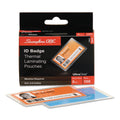 Heatseal Thermal Laminating Pouch, 5 Mil, 2 9/16 X 3 3/4, Id Size, 100, Sold As 1 Box