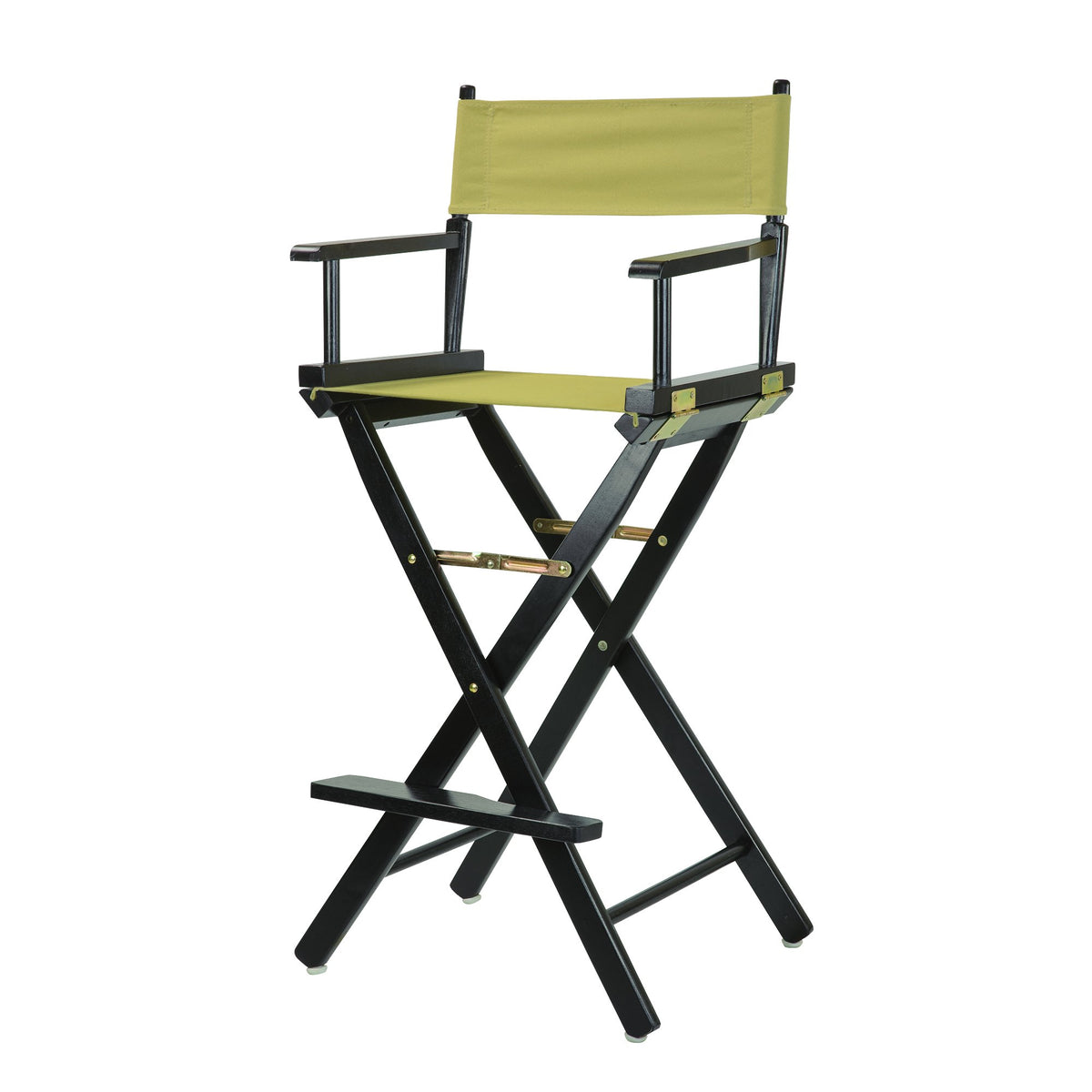 Casual Home 230-02/021-91 30&quot; Black Frame-Sage Canvas Director Chair Bar Height, Blackframe