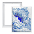 FOLKOR Floater Frame for 9x12 Canvas Paintings with 0.6-0.8    Deep, 2 Pack Canvas Floating Frame for Oil Paintings Art Prints A