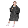 Catalonia Oversized Blanket Hoodie Sweatshirt For Kids, Wearable Fleece Pullover With Large Front Pocket, Teen Boys Girls Gift B