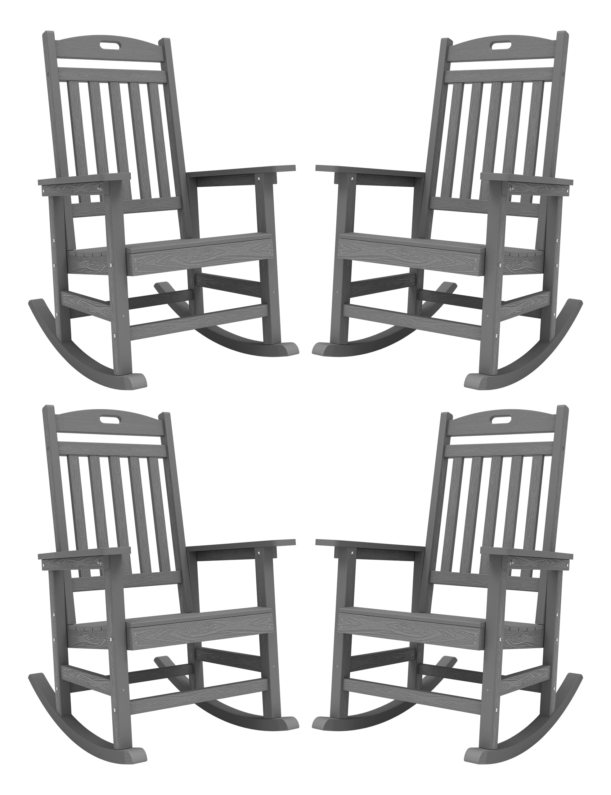 Chair Look Like R Yefu Outdoor Rocking Chair, Poly Lumber Rocking Chairs For Porch Set O ...