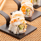Restaurantware 3 Inch Bamboo Serving Plates 100 Disposable Wood Serving Boards - With Handle Serve Pastries Cakes Or Cheeses Bla