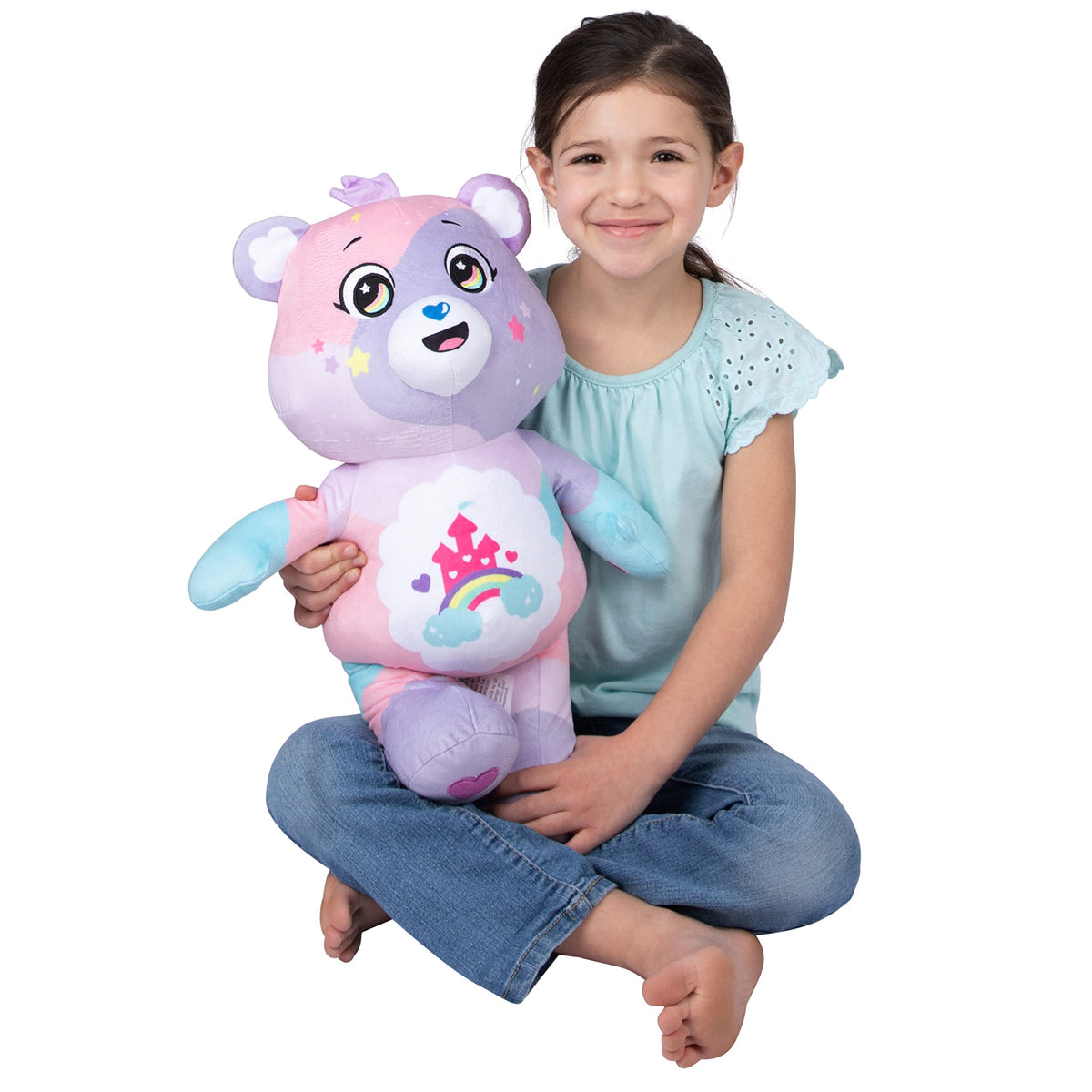 Care Bears Kids Bedding Super Soft Plush Cuddle Pillow Buddy, One Size, By Franco
