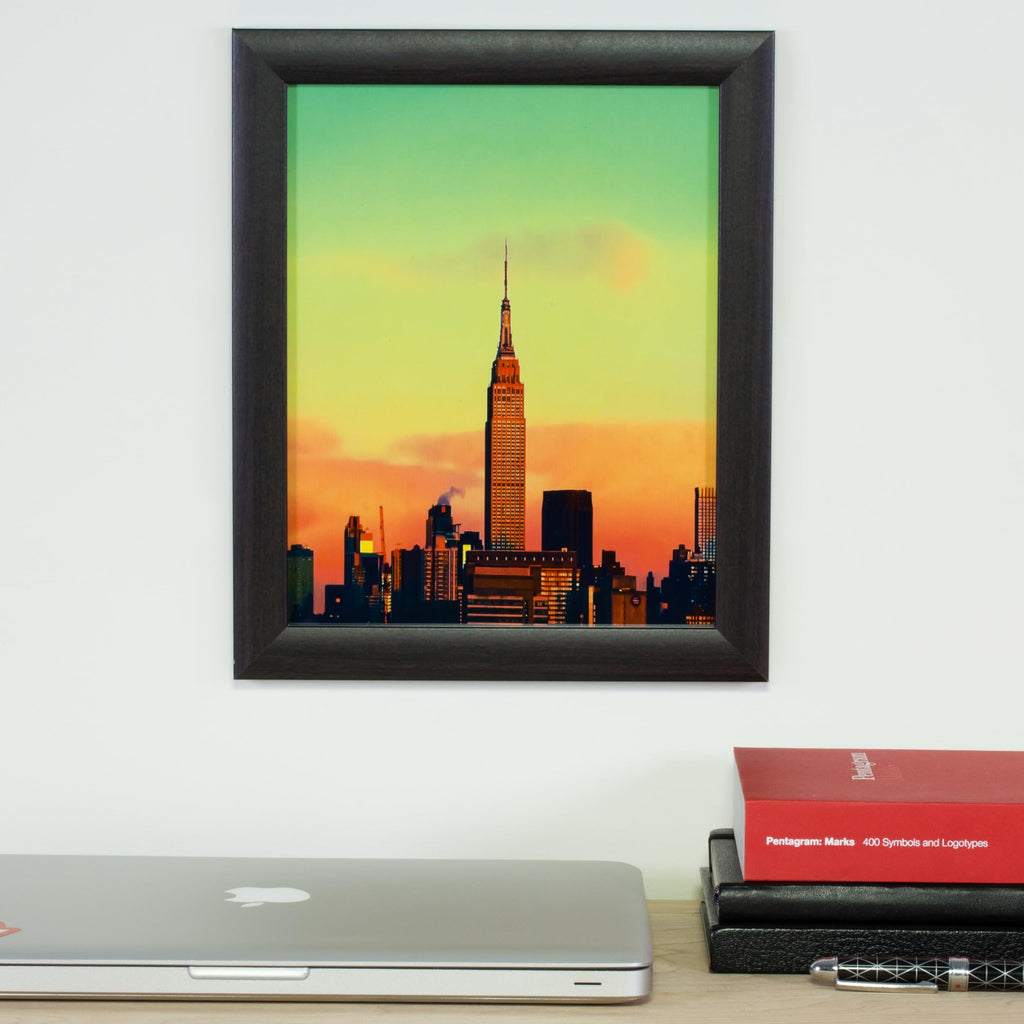 Craig Frames Contemporary, 25X25 Picture Frame, Brazilian Walnut