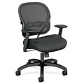 Hon Basyx Wave™ Hvl712 Mid-Back Mesh Task Chair, Black