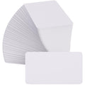 Maxgear 100Pcs Blank Business Cards, 3.5' X 2' Kraft Paper Note Card, Thank You Cards, Small Diy Message Card For Business, 20