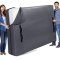 Storageright Mattress Bags For Moving, Cali-King Size - Extra Thick Mattress Cover For Moving With 8 Handles And Zipper, Heavy Duty Mattress Bags For Storage, Reusable Mattress Storage Bag, Moving Bag