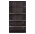 Mayline MVB5LDC Medina 5-Shelf Bookcase, 68"H, Mocha Laminate