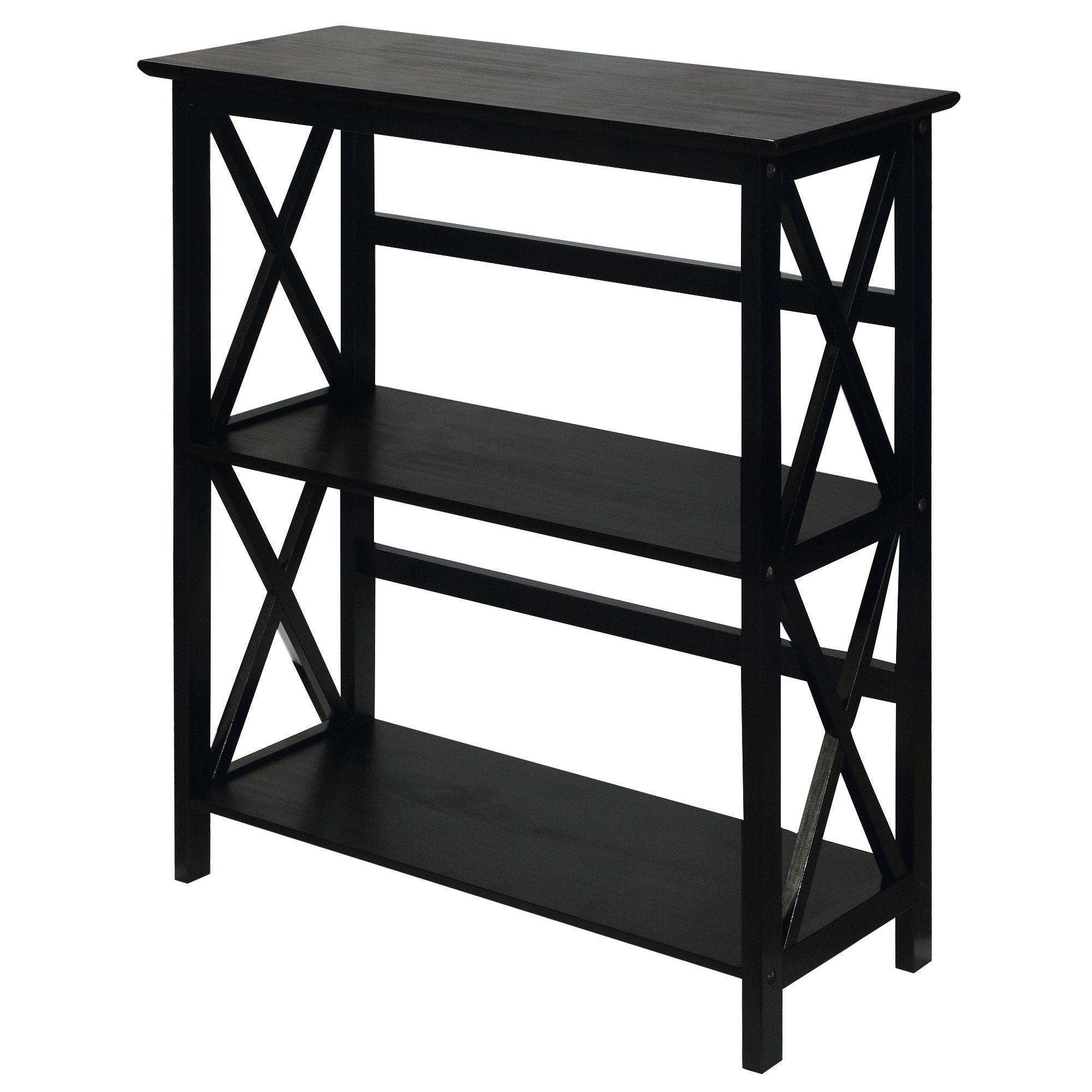 Casual Home Montego 3-Shelf Bookcase, Espresso (New)