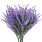 LOVENIMEN Artificial Lavender Flowers Bouquet in Purple, Fake Plant for Home Decor, Wedding, Garden, Office, Patio Decoration, P