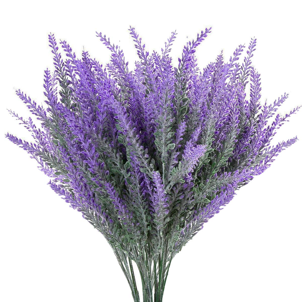 LOVENIMEN Artificial Lavender Flowers Bouquet in Purple, Fake Plant for Home Decor, Wedding, Garden, Office, Patio Decoration, P